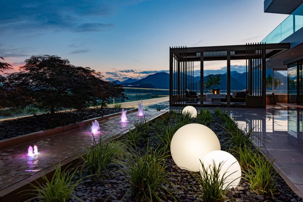 Projektreferenz, Wohnbau, Villa A, Außenanlage